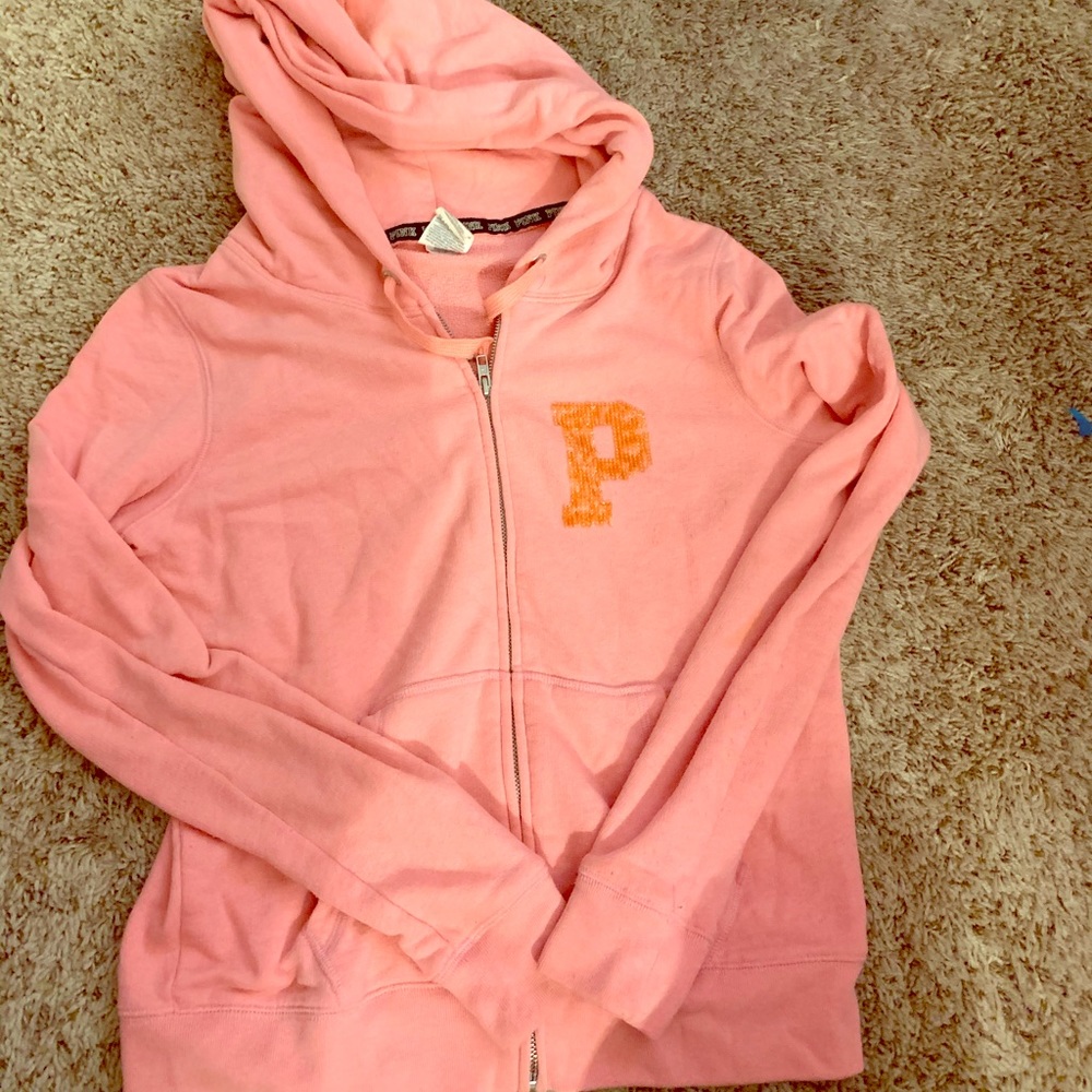Victoria's secret Pink Sequin Jacket -small